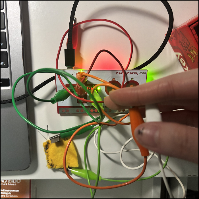 Here's a video of me making the LED pocket work.