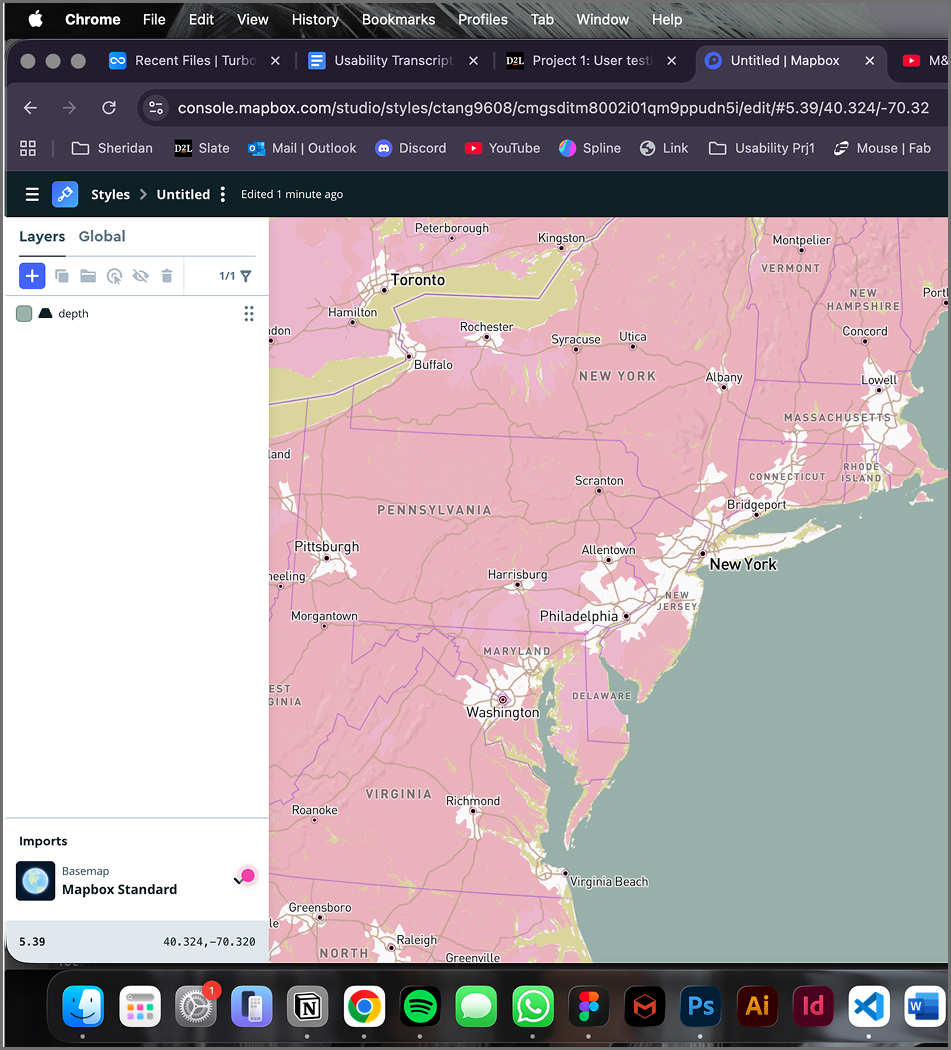 Colored the background using Depth.