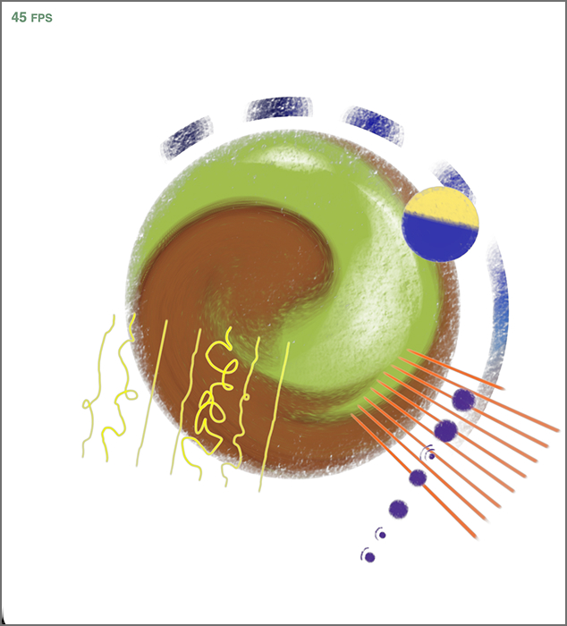 I played around with the angle with its facial recognition, and arranged objects in the code.