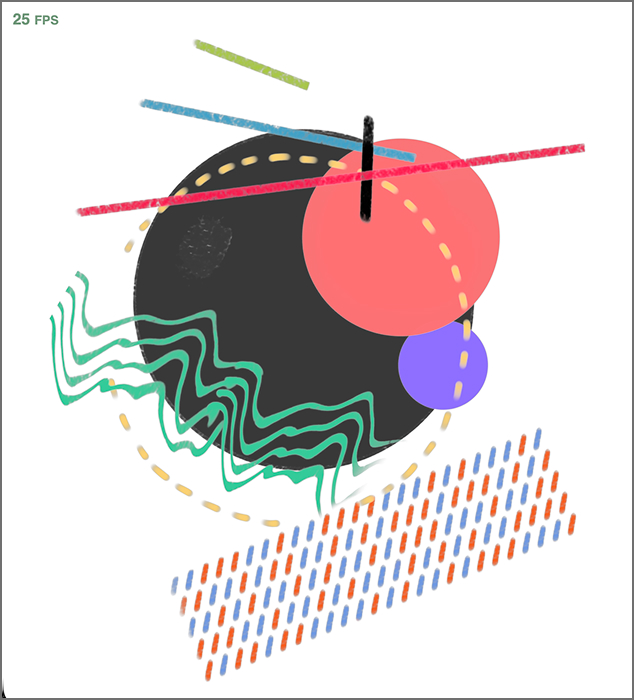 I played around with the angle with its facial recognition, and arranged objects in the code.