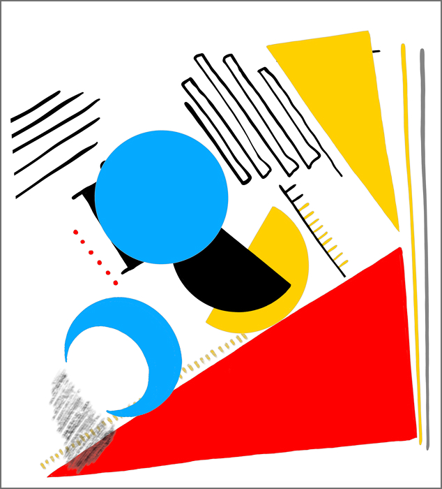 The first time I put every part of the illustration in code.