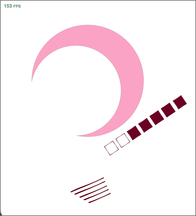 I played around with the angle with its facial recognition, and arranged objects in the code.