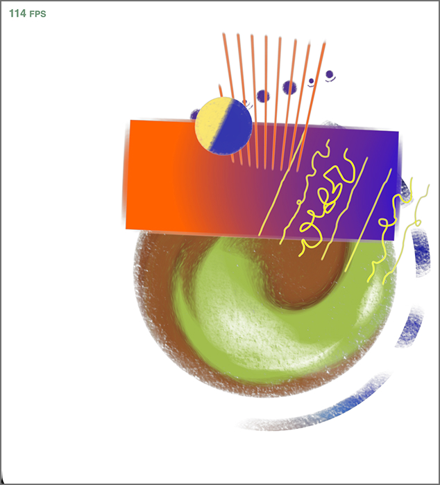 I played around with the angle with its facial recognition, and arranged objects in the code.